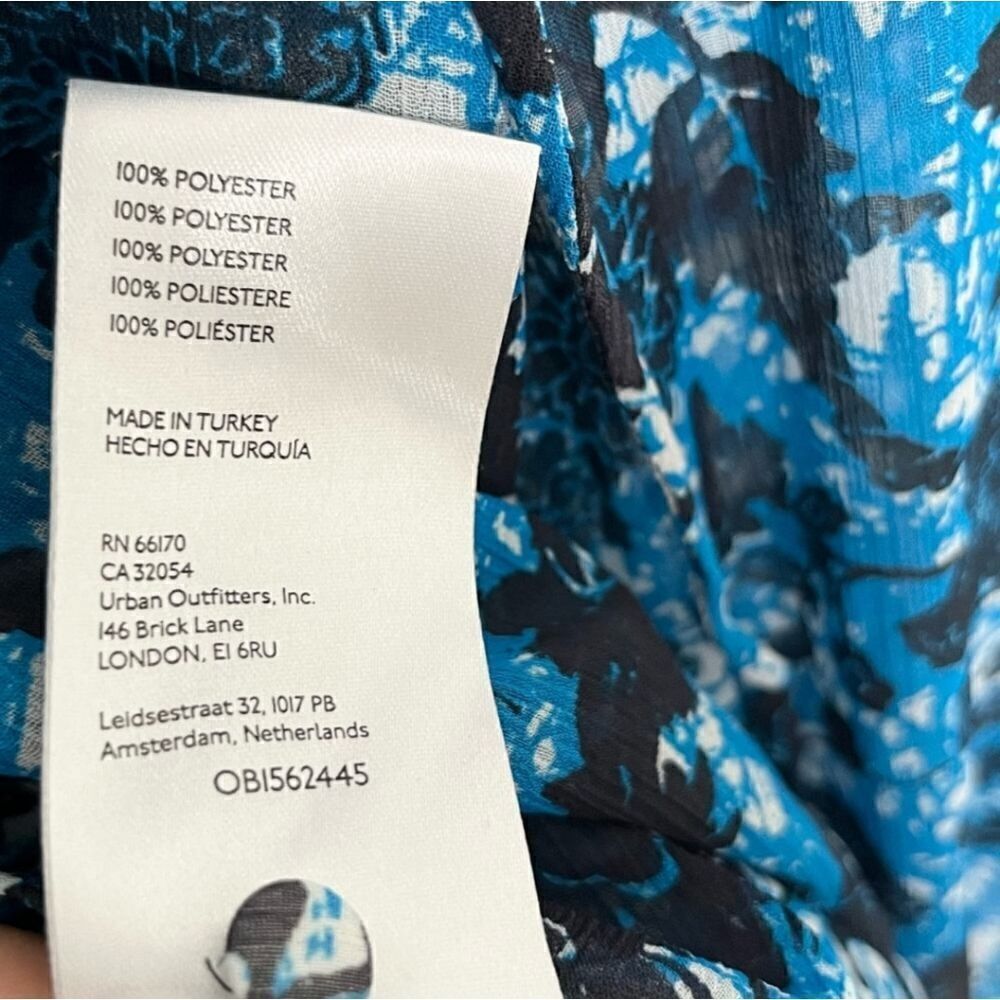 Anthropologie Floral Peasant Blouse XSMALL - Picture 10 of 10